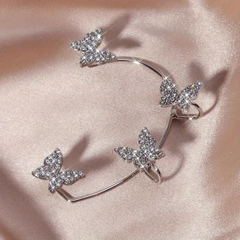 2pcs Butterfly Earrings for Women, Party and Wedding Accessories